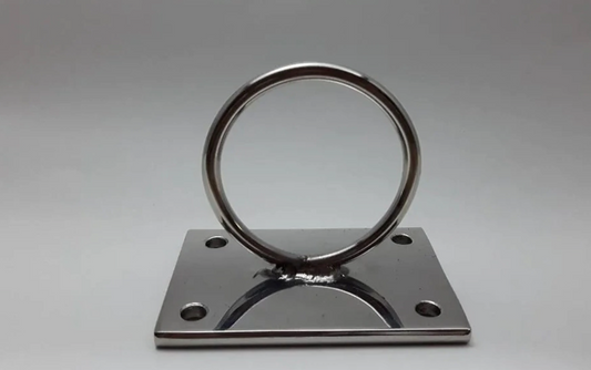 Suporte p/ Corda Naval & Fita de Suspensão em Inox